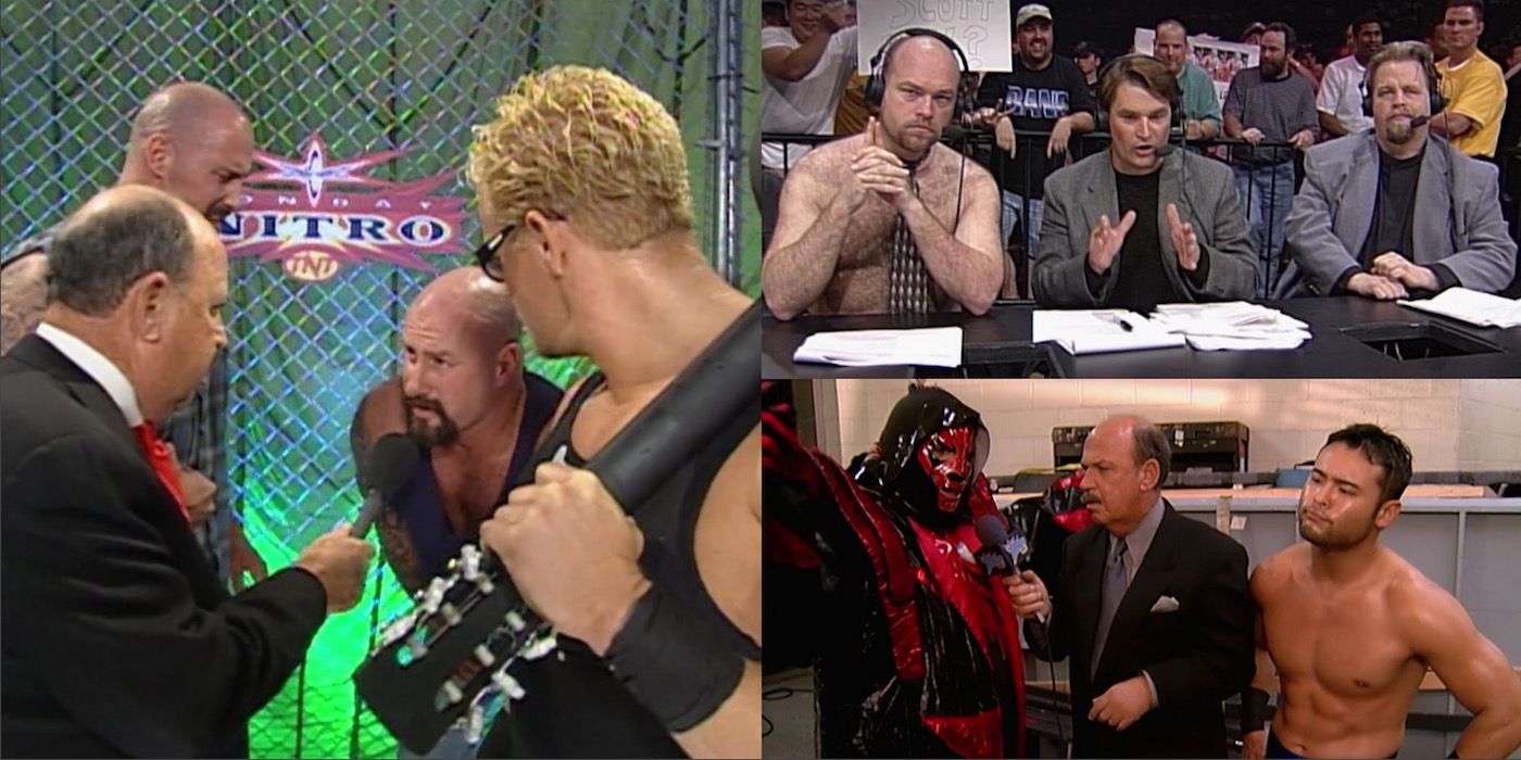 Awkward, unfunny comedy moments in WCW