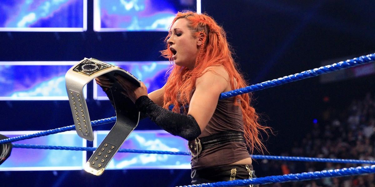Becky Lynch SmackDown Women's Champion Backlash 2016 Cropped