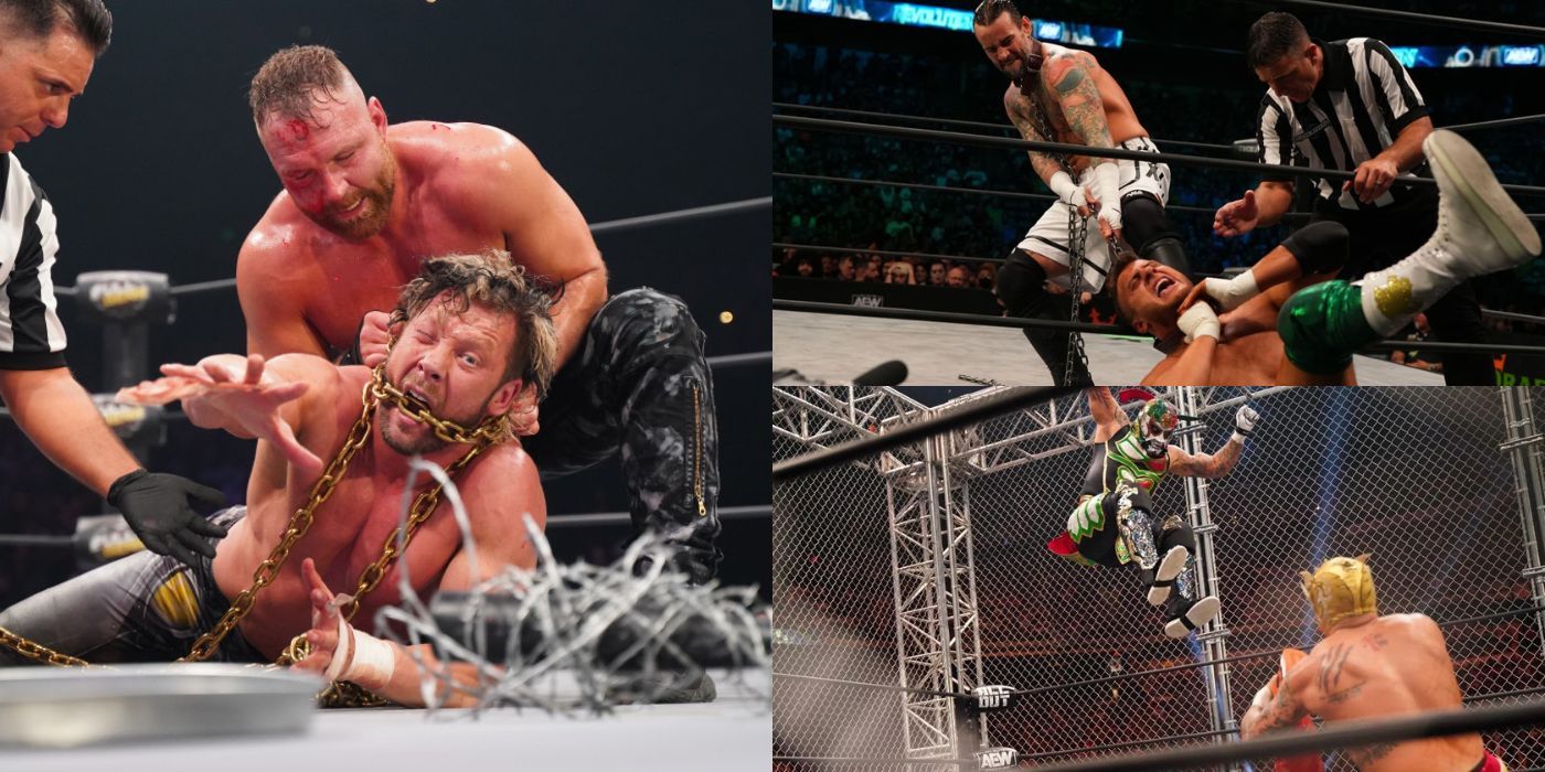10 Best AEW Gimmick Matches Ever, Ranked