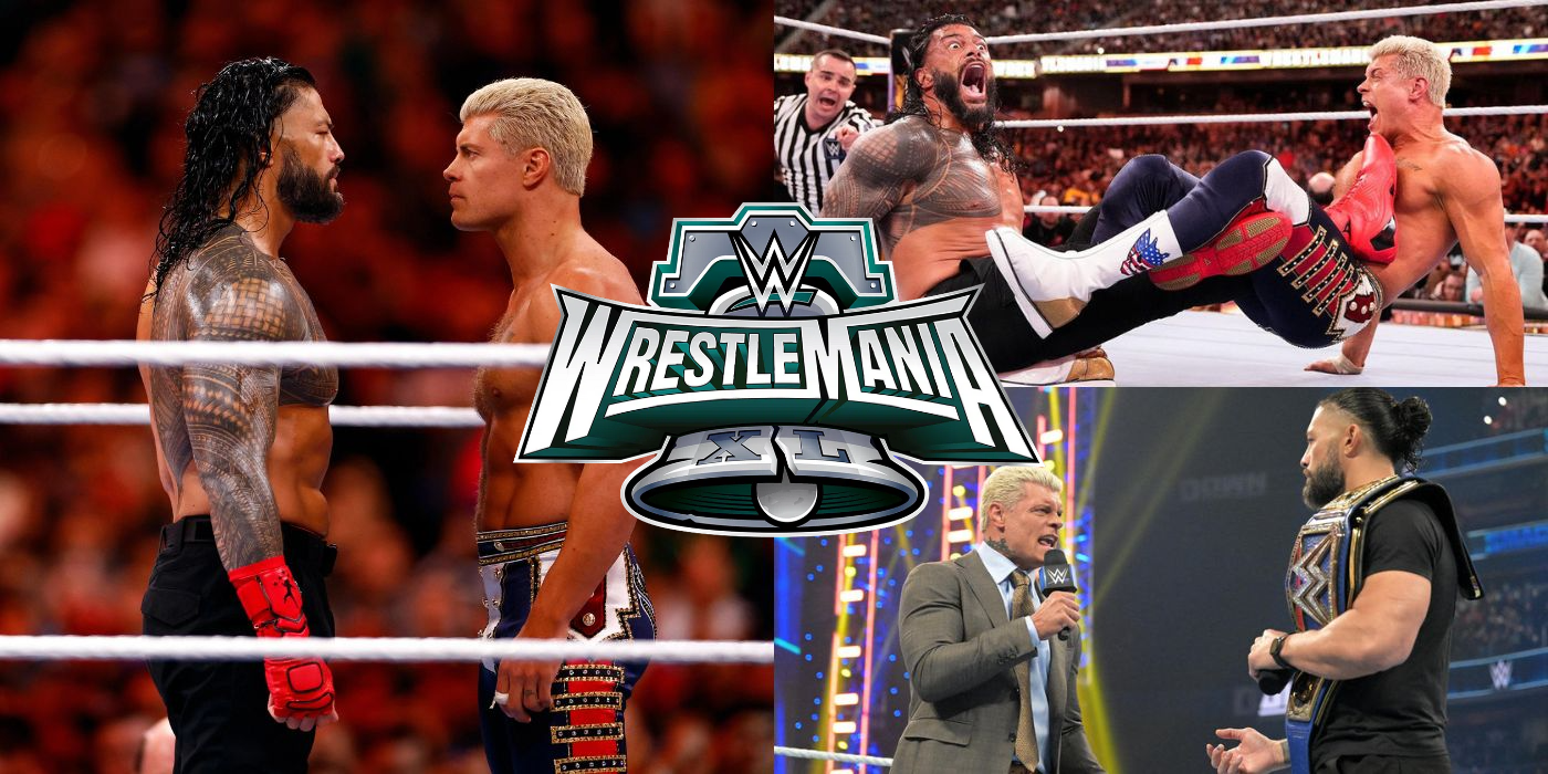 Cody Rhodes Roman Reigns, WWE WrestleMania