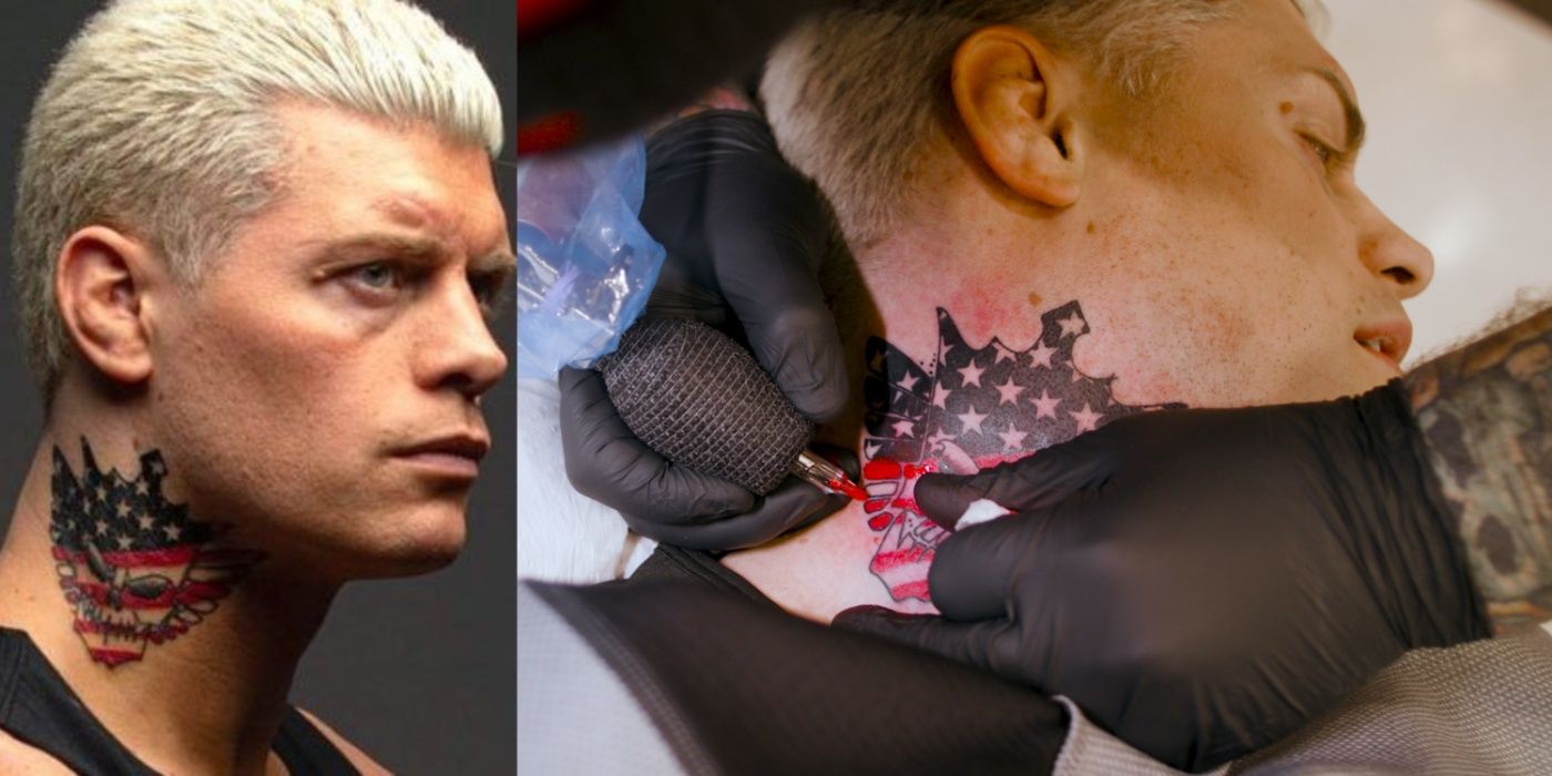 The Story Behind Cody Rhodes' Infamous Neck Tattoo, Explained