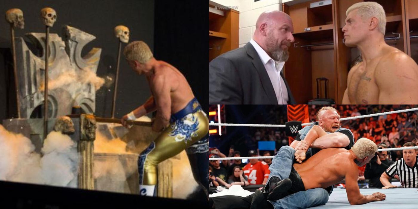 Cody Rhodes Triple H WWE Feud