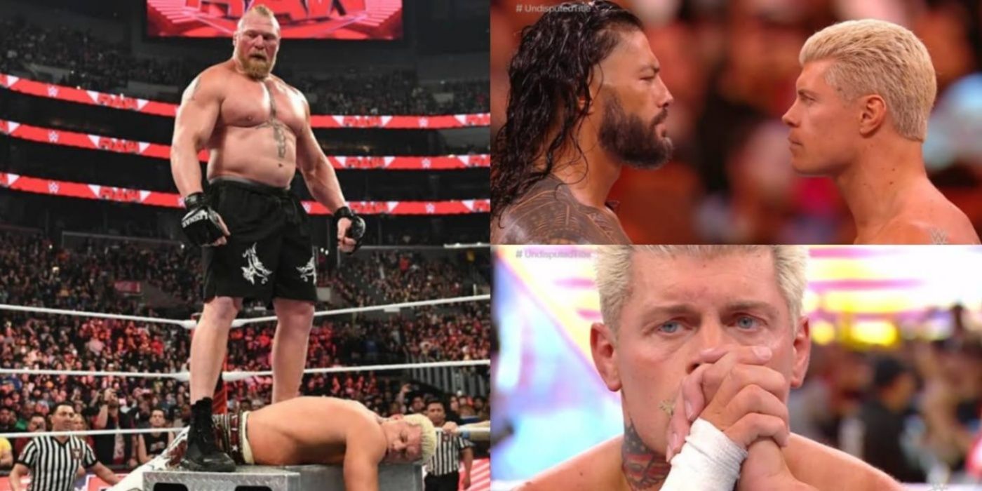 Cody Rhodes Brock Lesnar Backlash WWE