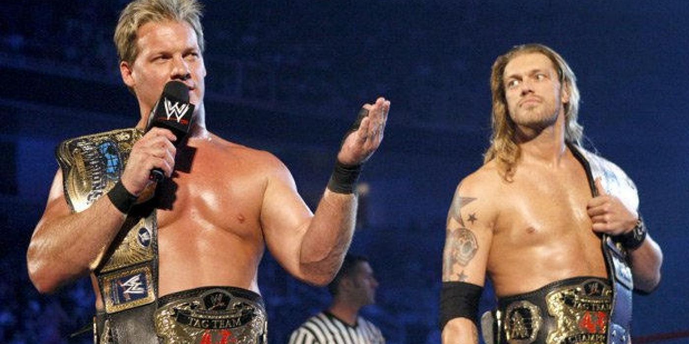 The Hilarious Story Of CM Punk Getting Mad At Edge & Chris Jericho Over ...