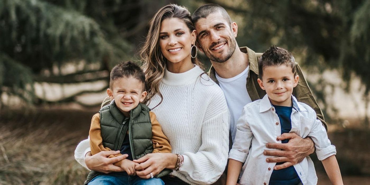 Eve Torres with her family