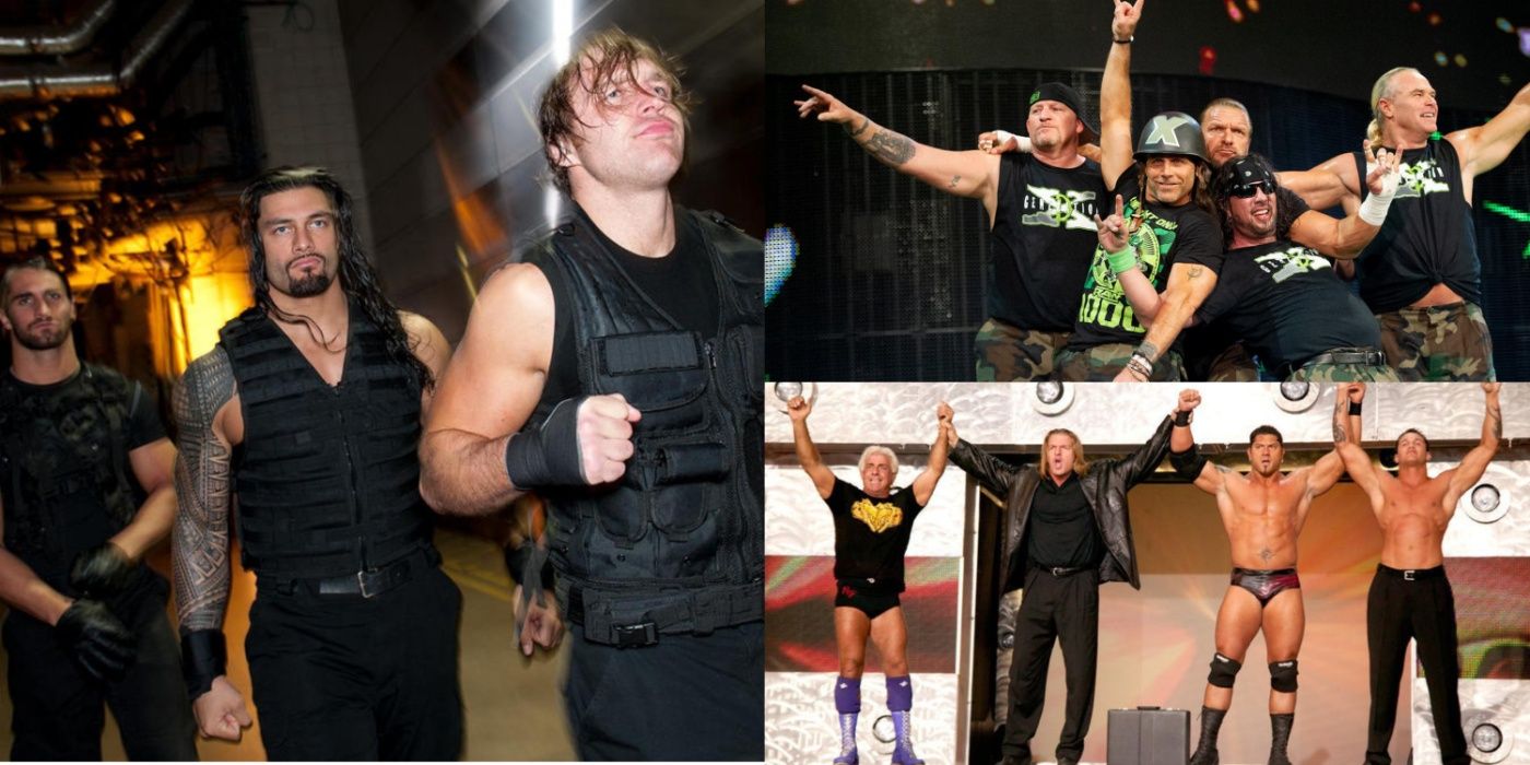 8 Best Wrestling Stables That Didn't Have A Weak Link