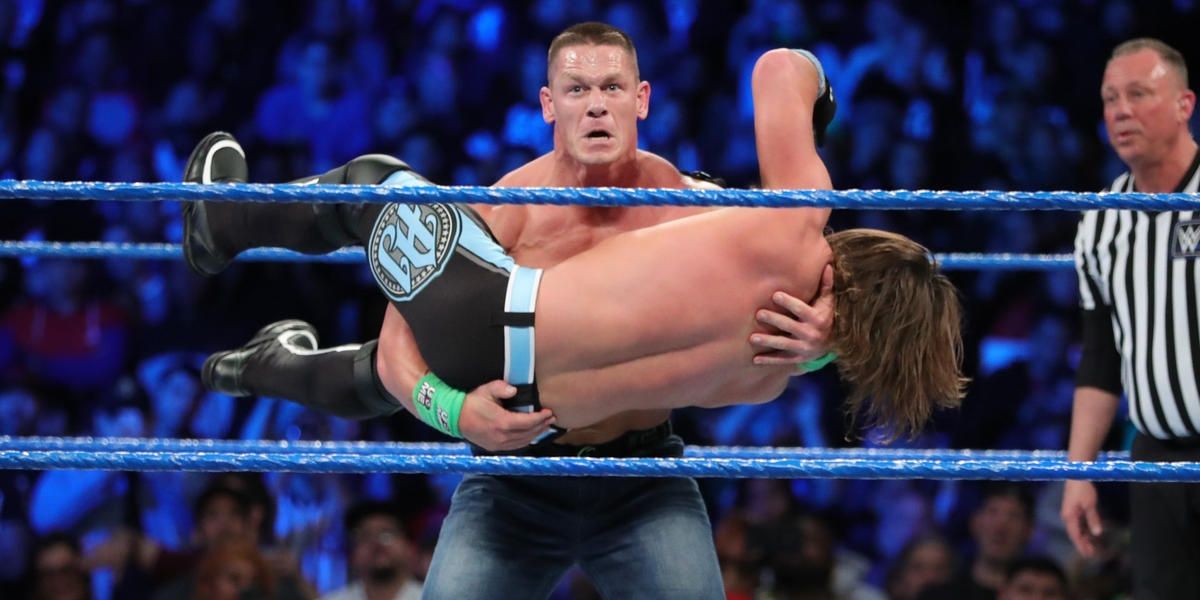 Every Major John Cena Vs AJ Styles WWE Match, Ranked Worst To Best