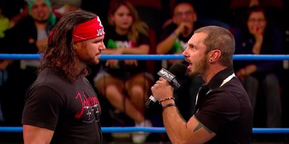 Johnny Impact, Austin Aries, Promo