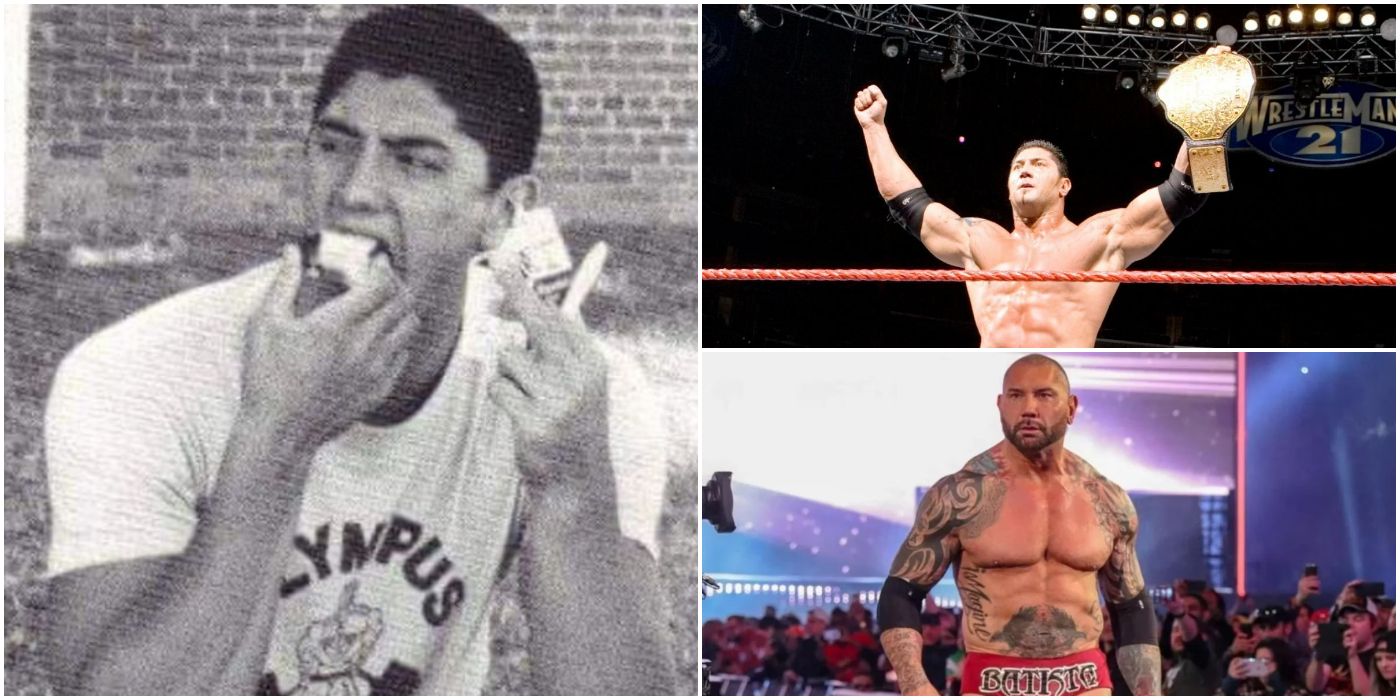 Batista's Debut in WWE(Young Batista) 