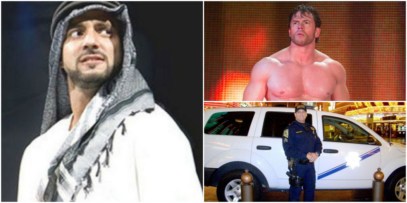 Pictures of Muhammad Hassan, Alex Riley, and Rico