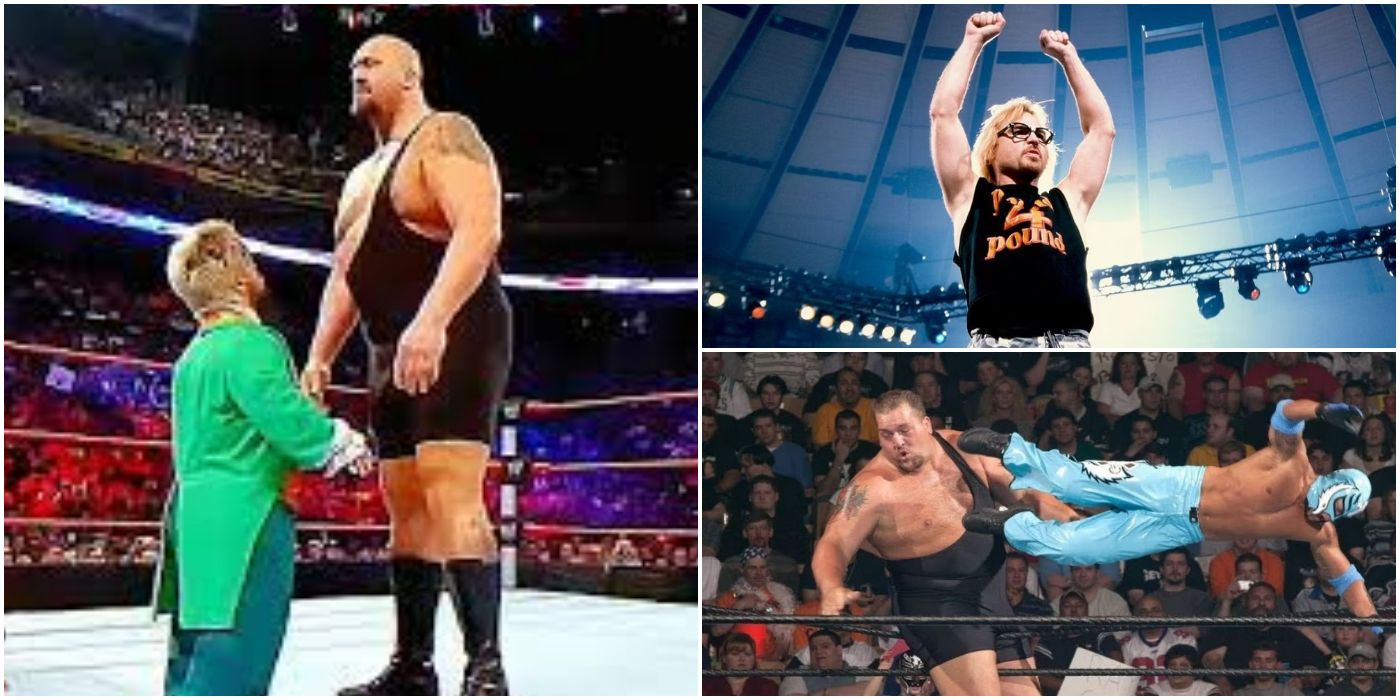 PIctures showing Big Show's smallest opponents