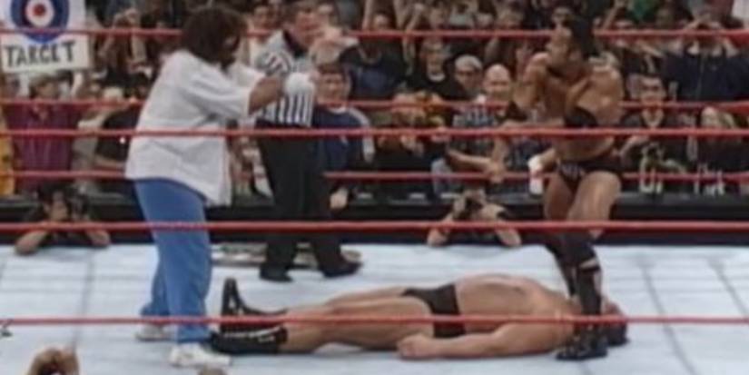 10 Best Spots Of The Rock's WWE Career