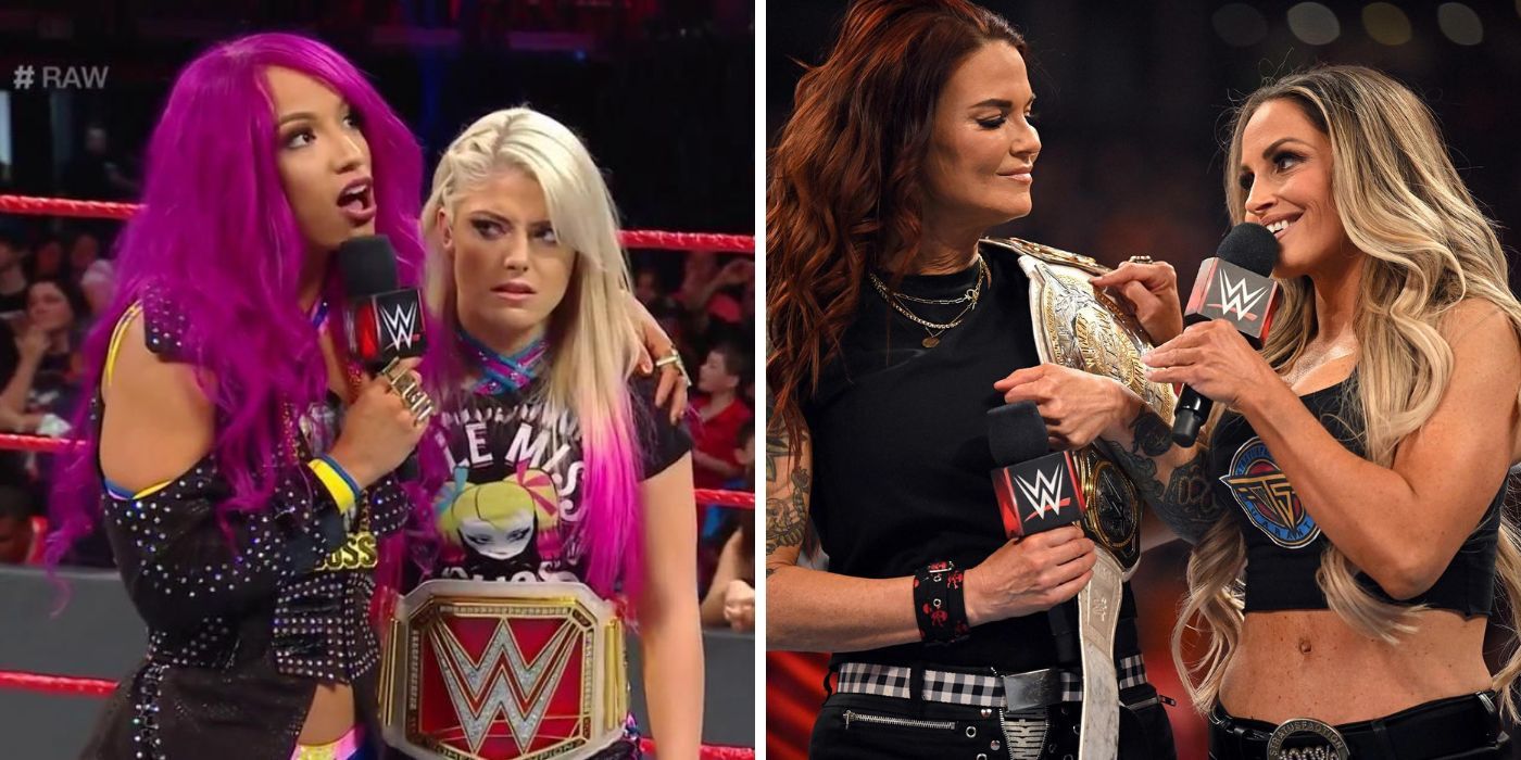 5 Pairs Of WWE Women's Wrestlers That Were Close Backstage (& 5 That ...