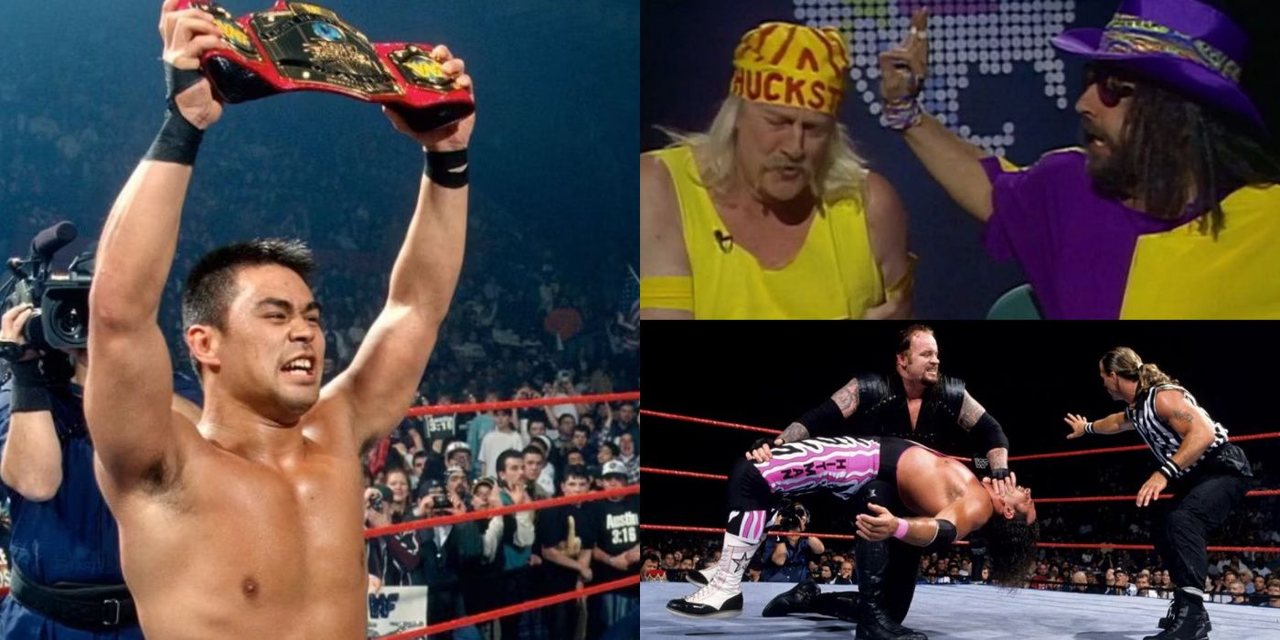 Taka Michinoku, Randy Savage, Hulk Hogan, Undertaker