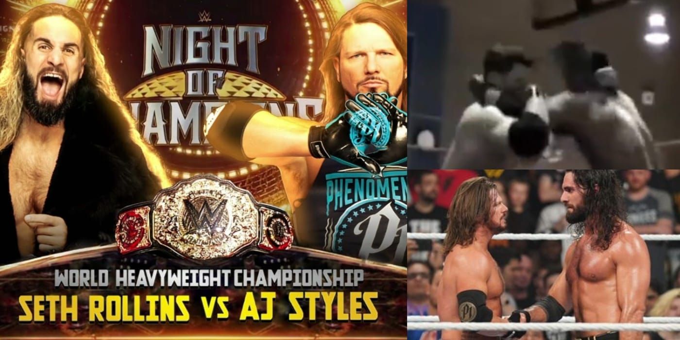 WWE Night Of Champions The Interesting History Between AJ Styles