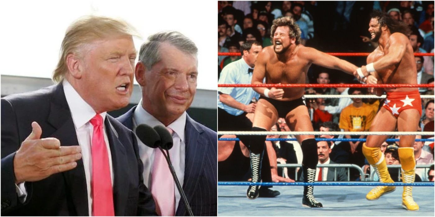 Donald-Trump-Vince-McMahon-Ted-DiBiase-Randy Savage