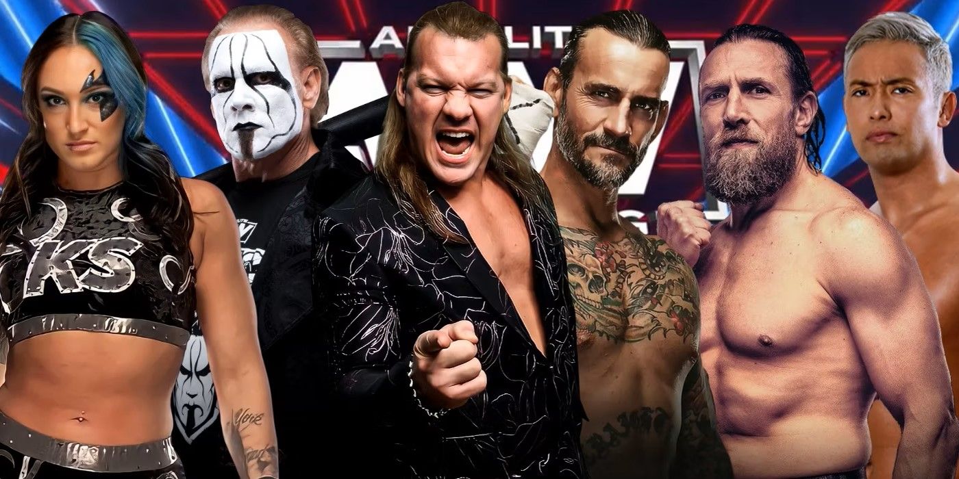 AEW Dynamite CM Punk Sting Darby Allin MJF FTR Adam Cole Orange