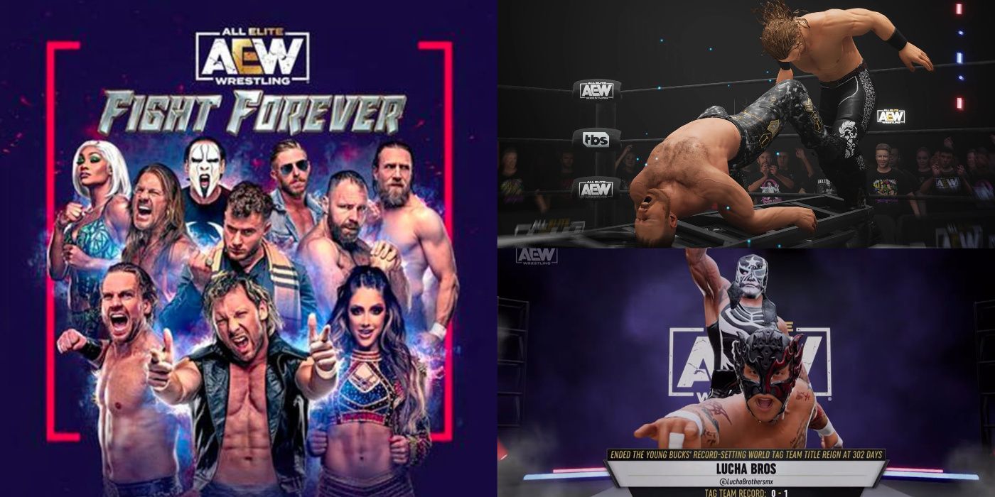 Every Playable Wrestler In 'AEW Fight Forever'