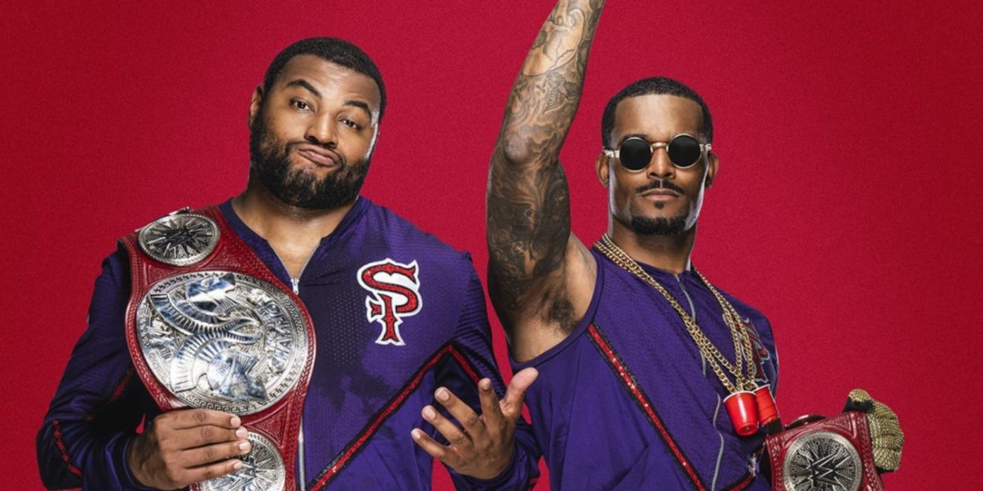 Street Profits' Angelo Dawkins Wants To Make WWE's Tag Titles Purple