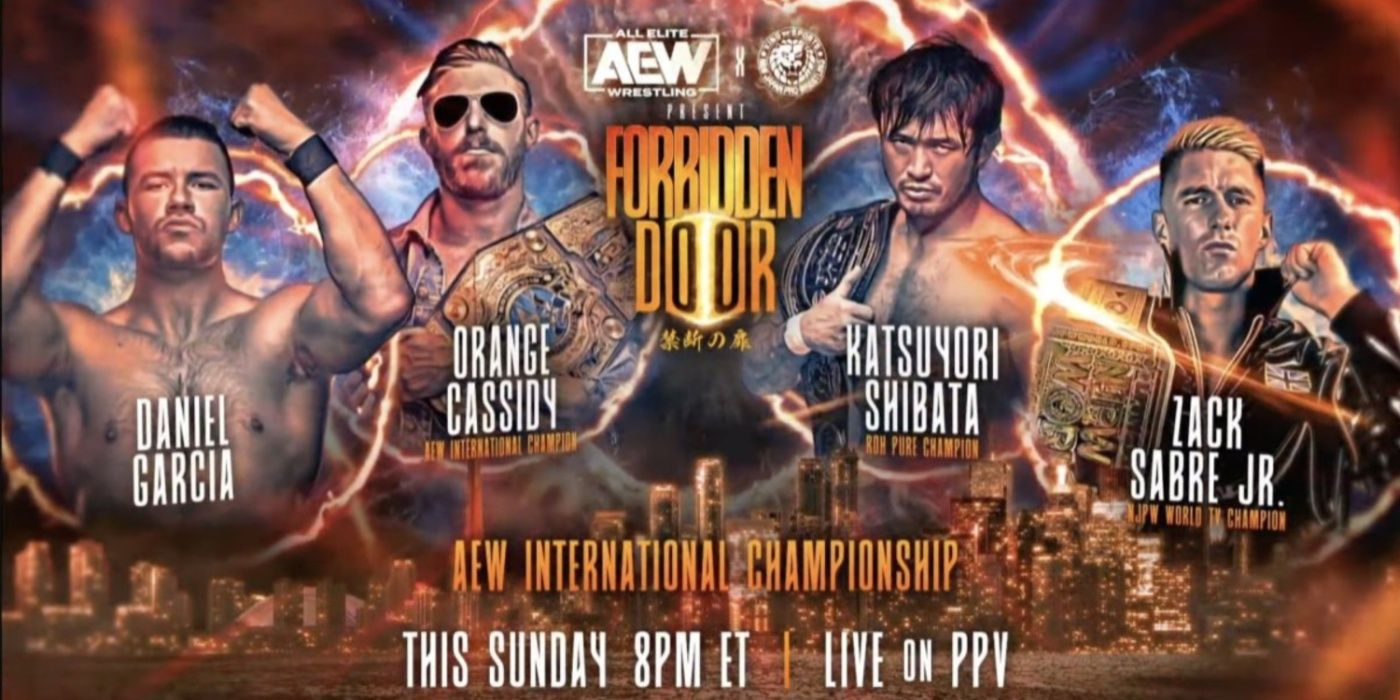 AEW x NJPW Forbidden Door 2023 Guide Match Card, Predictions