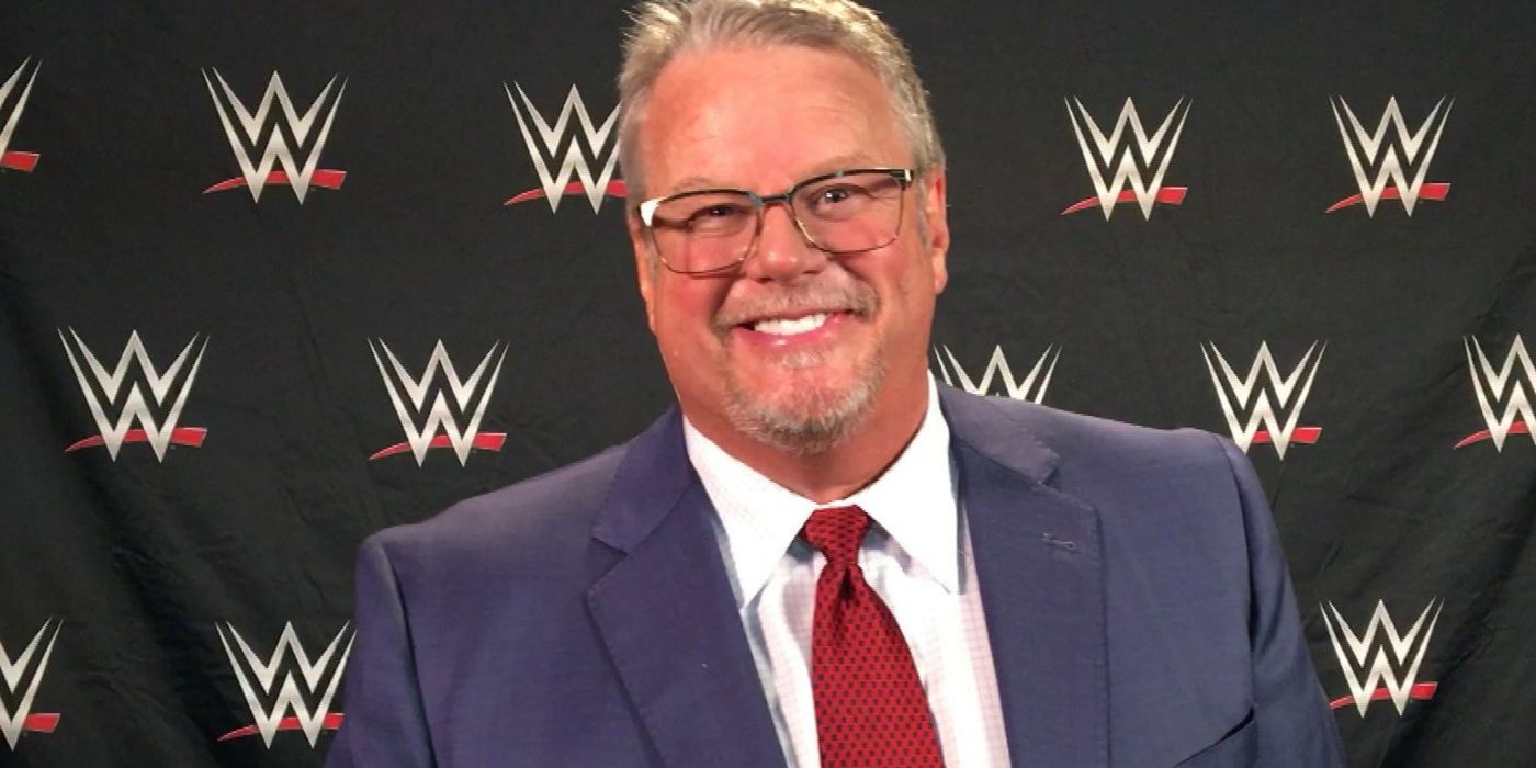 Bruce Prichard smiles in WWE