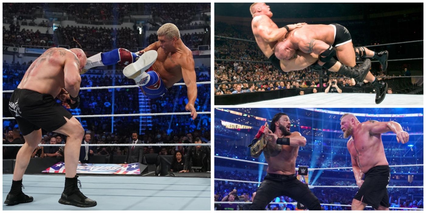 Every Wrestler Who Defeated Brock Lesnar In A Televised Singles WWE Match Featured Image