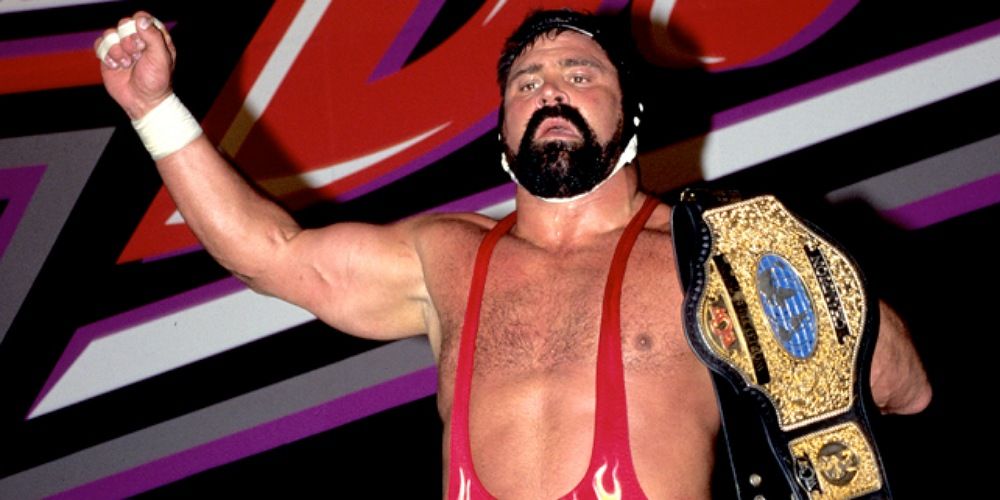 Rick Steiner as WCW World Television Champion. 