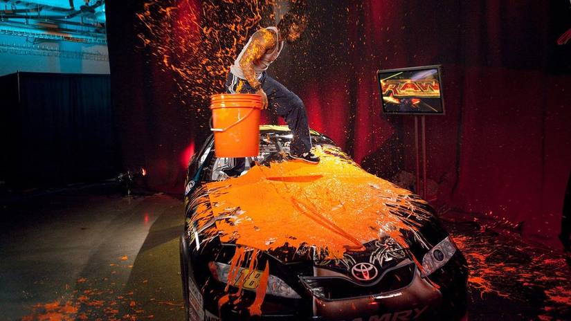 10 Times A Vehicle Was Destroyed In WWE History