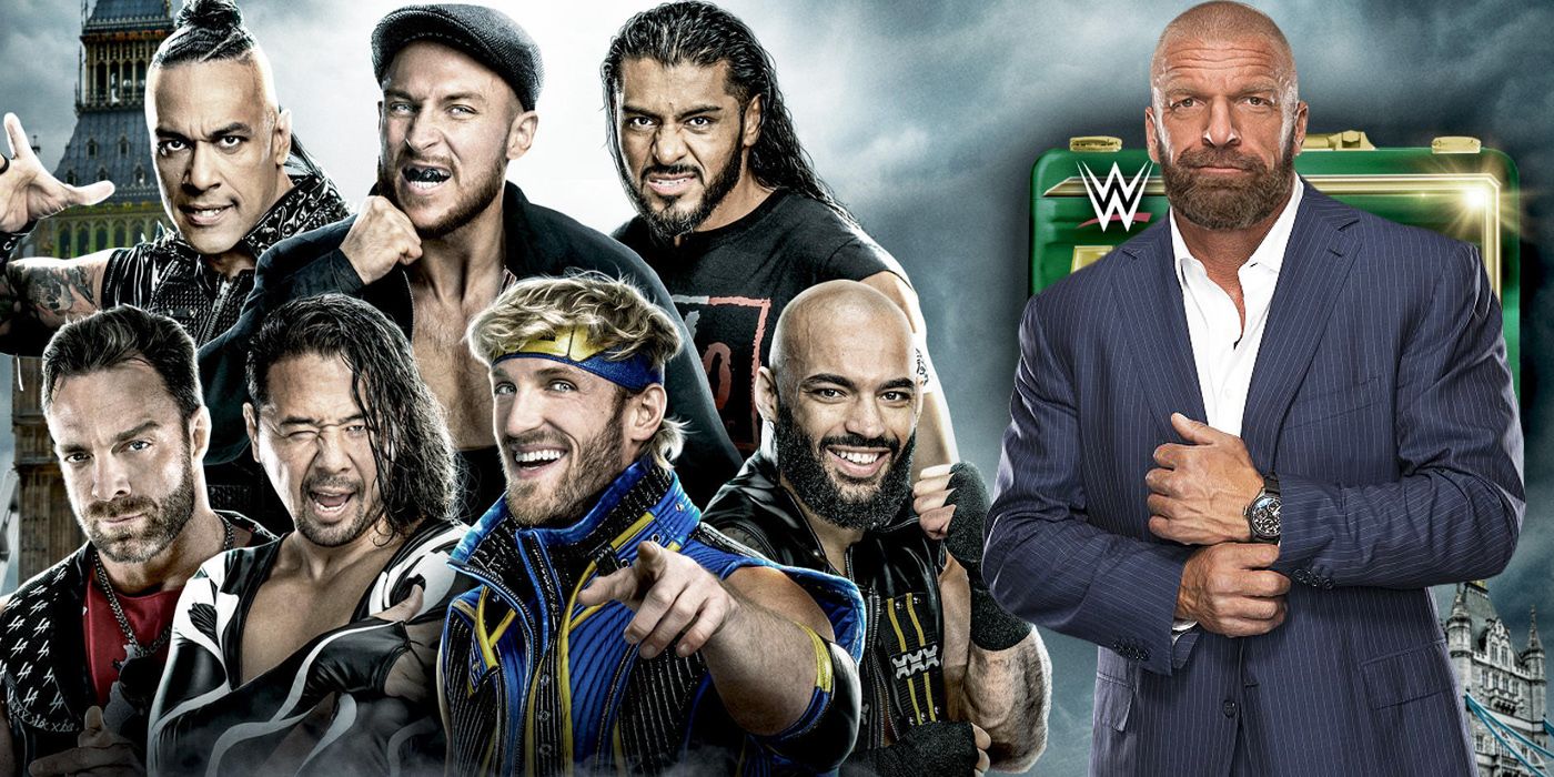 Money in the Bank Ladder Match Triple H WWE