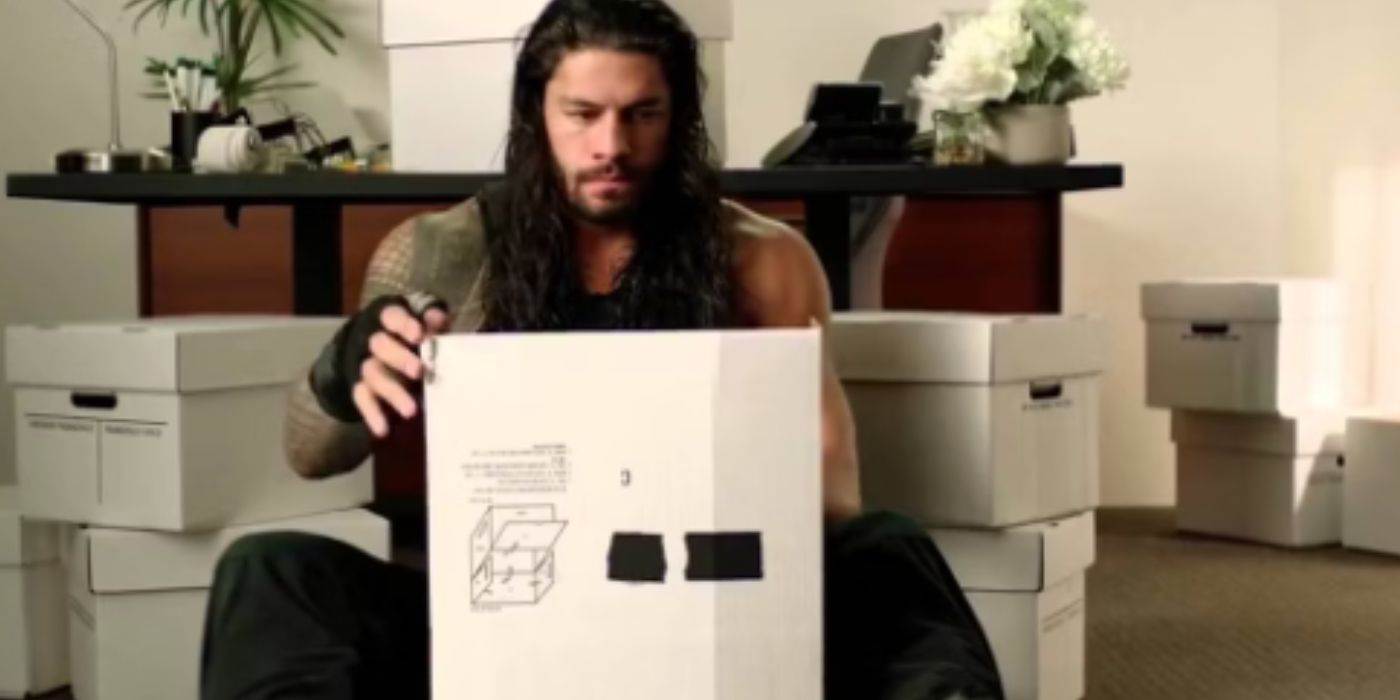 Roman Reigns posing for a picture