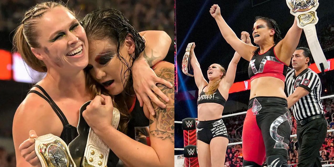 Ronda Rousey Demanded WWE Give Her A Tag Team Title Run With Shayna Baszler