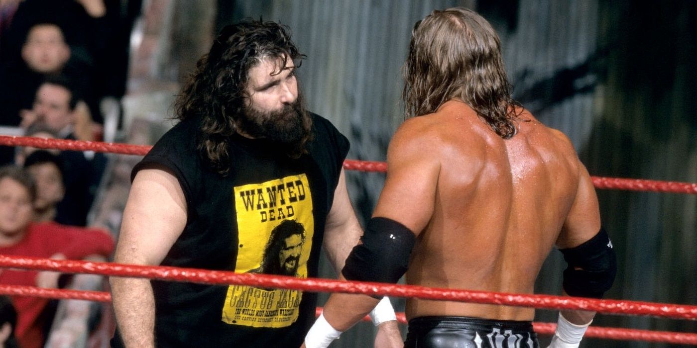 Royal Rumble 2000 Cactus Jack Vs Triple H Cropped