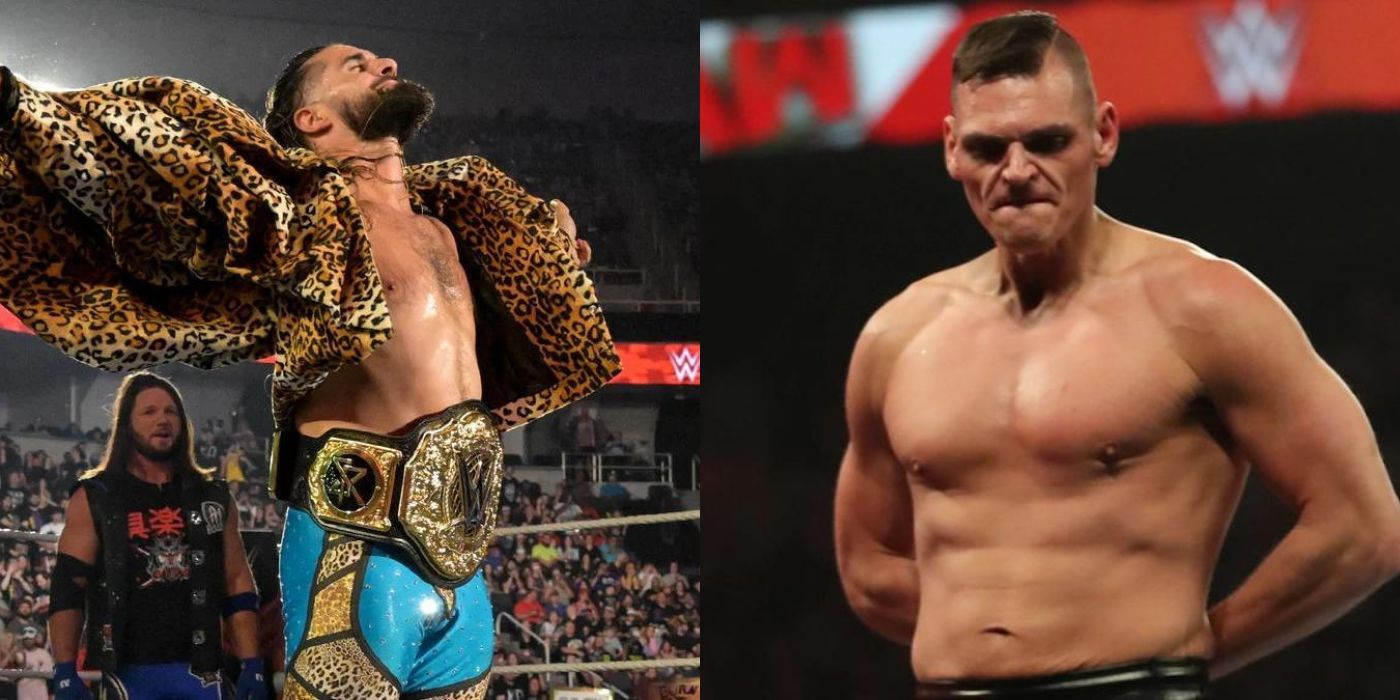 Seth Rollins and GUNTHER WWE