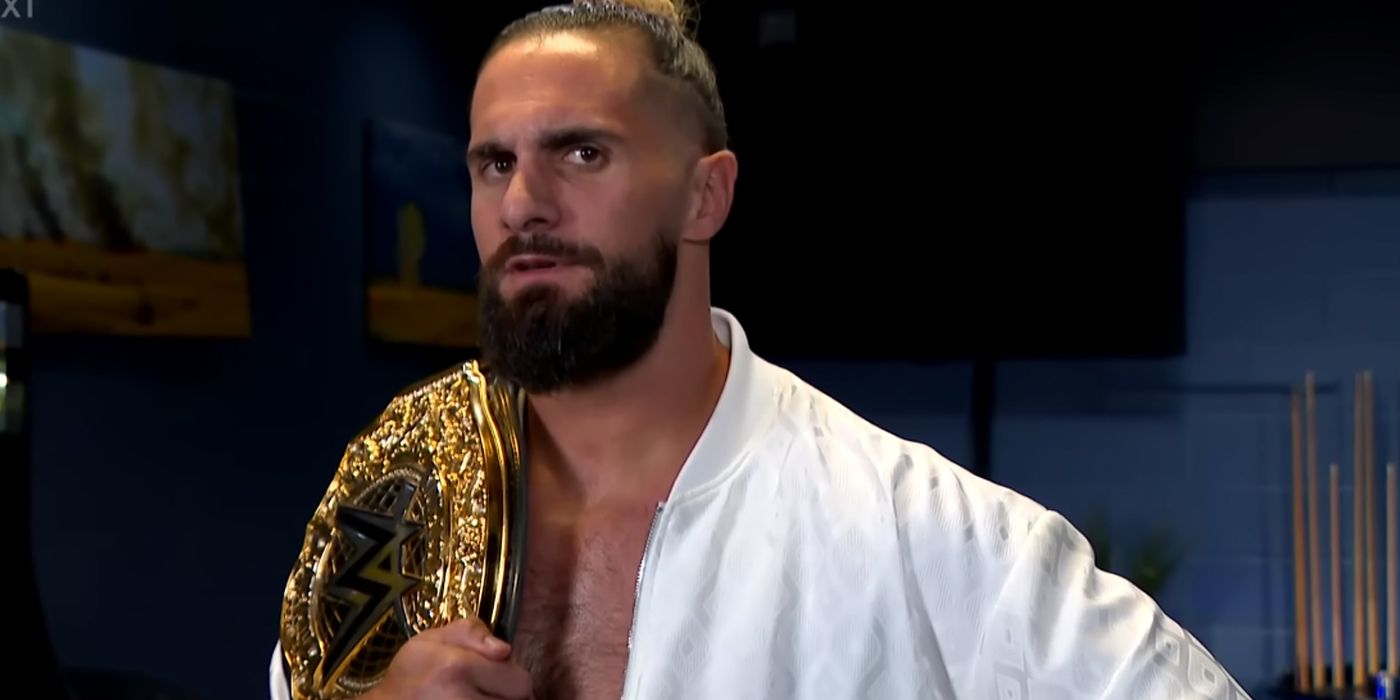 Seth Rollins Bron Breakker NXT title match