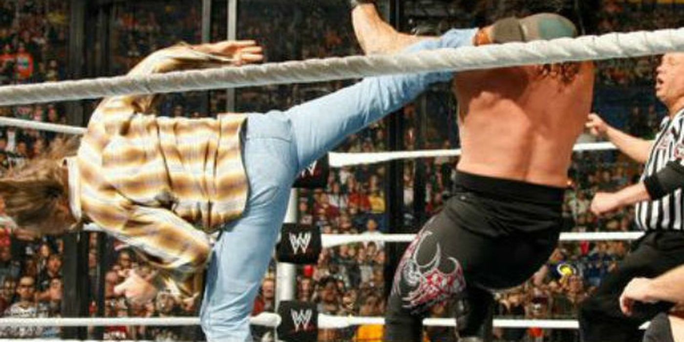Shawn Michaels Costs Undertaker The World Title