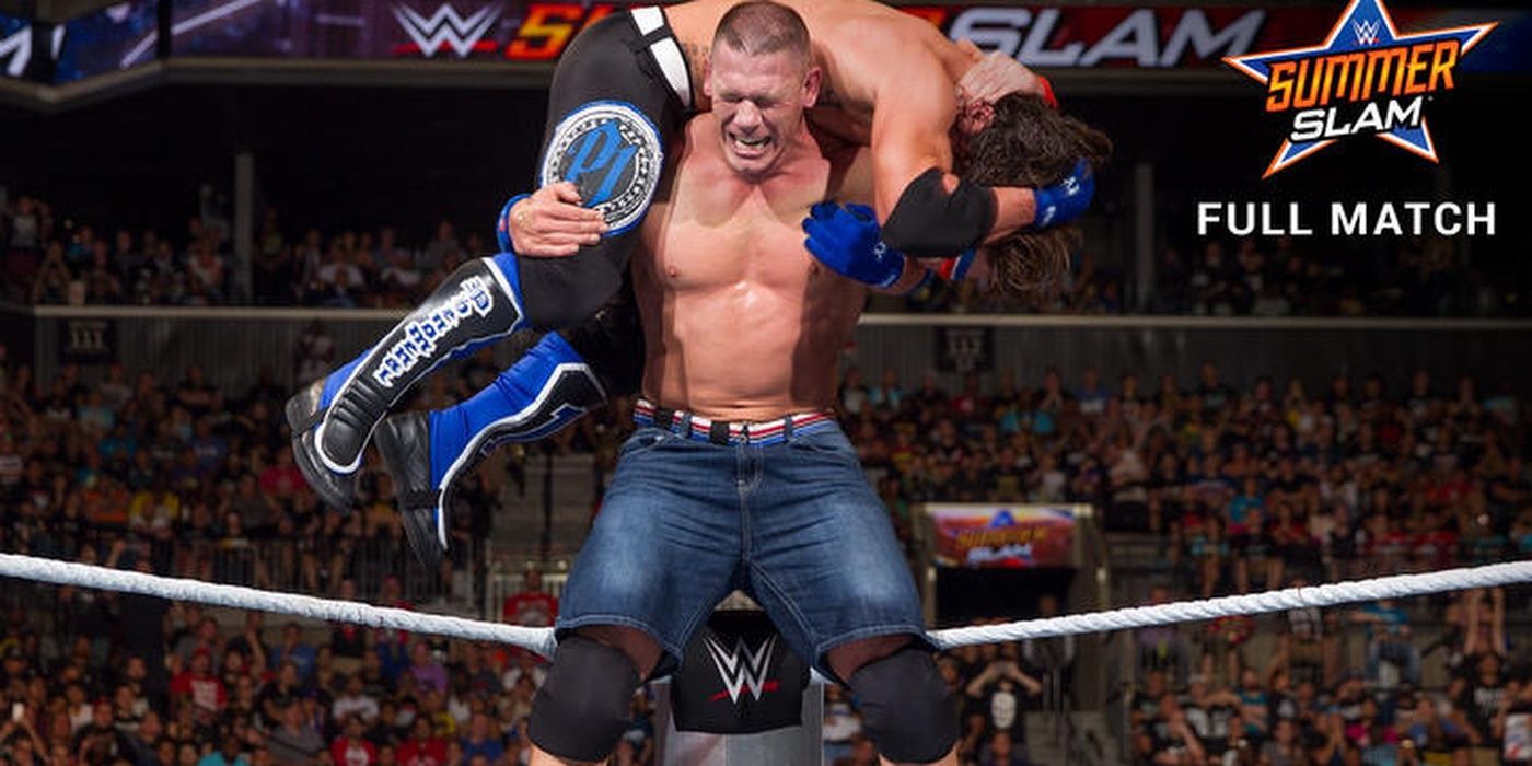 10 Best Most Emotional Kickouts In WWE History john-cena-vs-aj-styles-wwe-championship-full-match-highlights-youtube