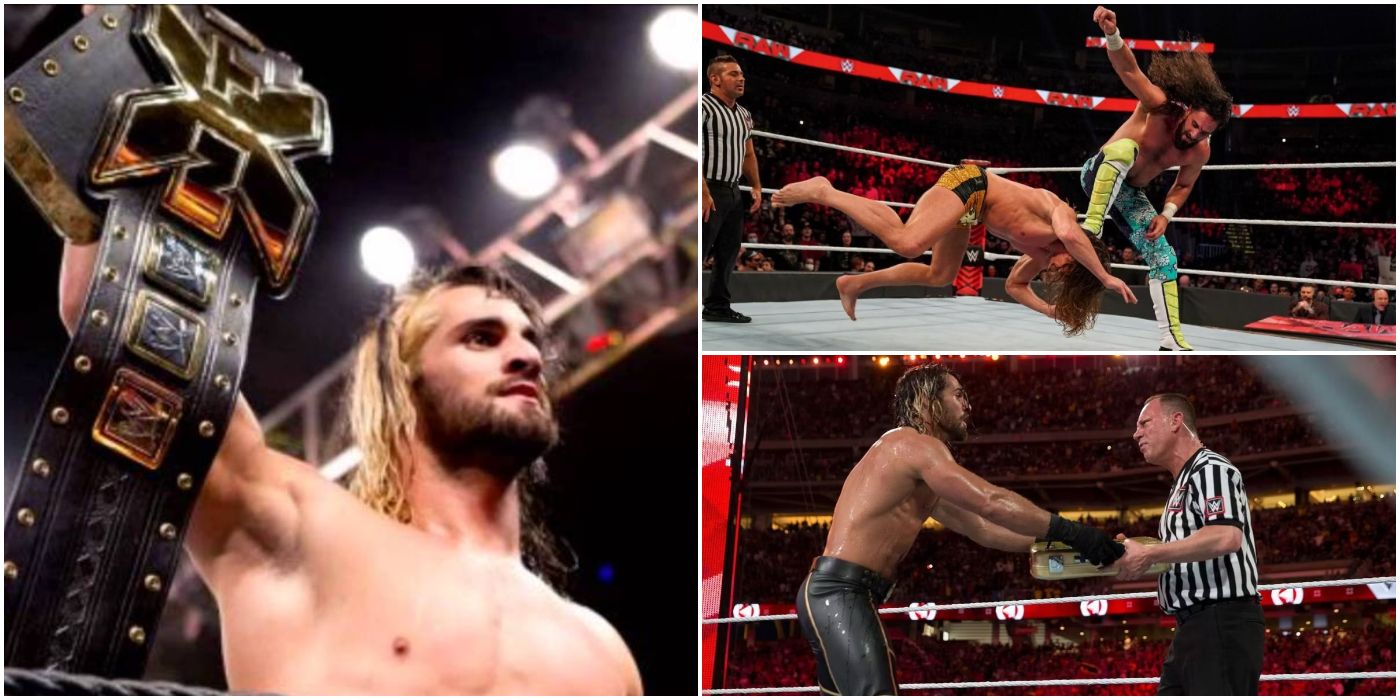 Various pictures of Seth Rollins