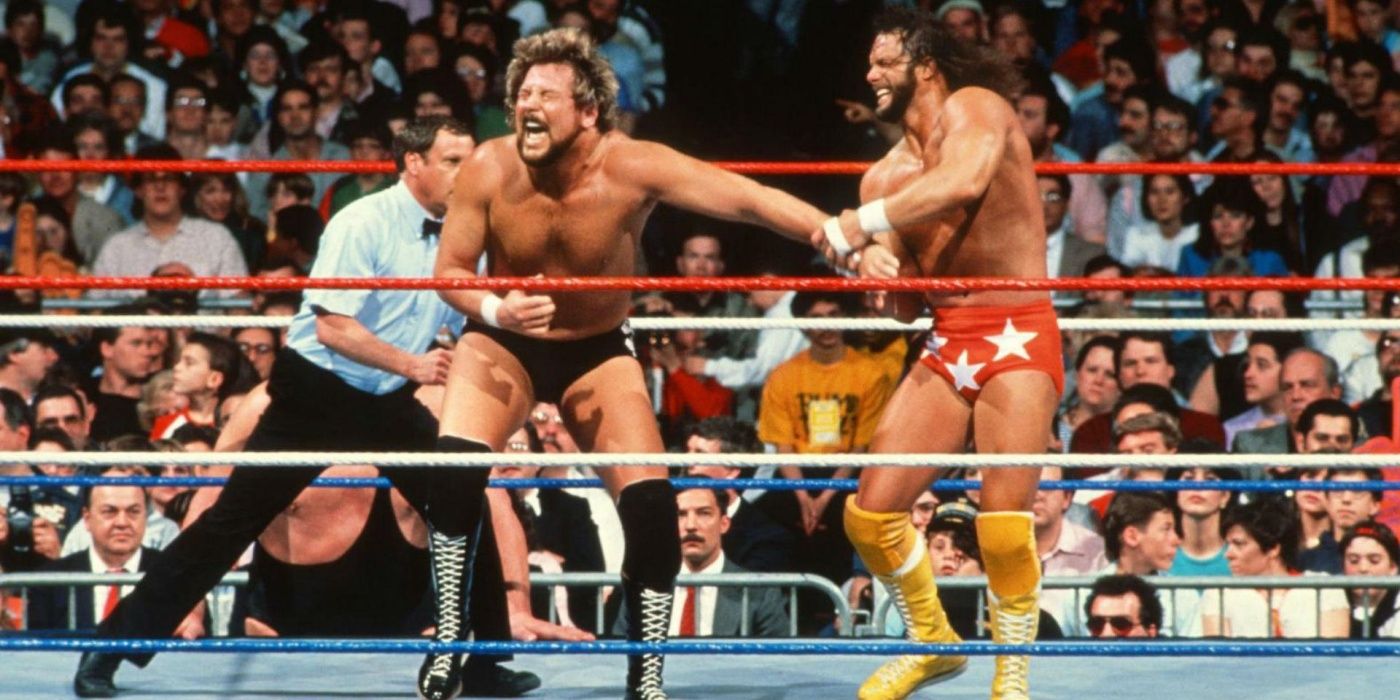 WrestleMania 4 Ted DiBiase Vs Macho Man