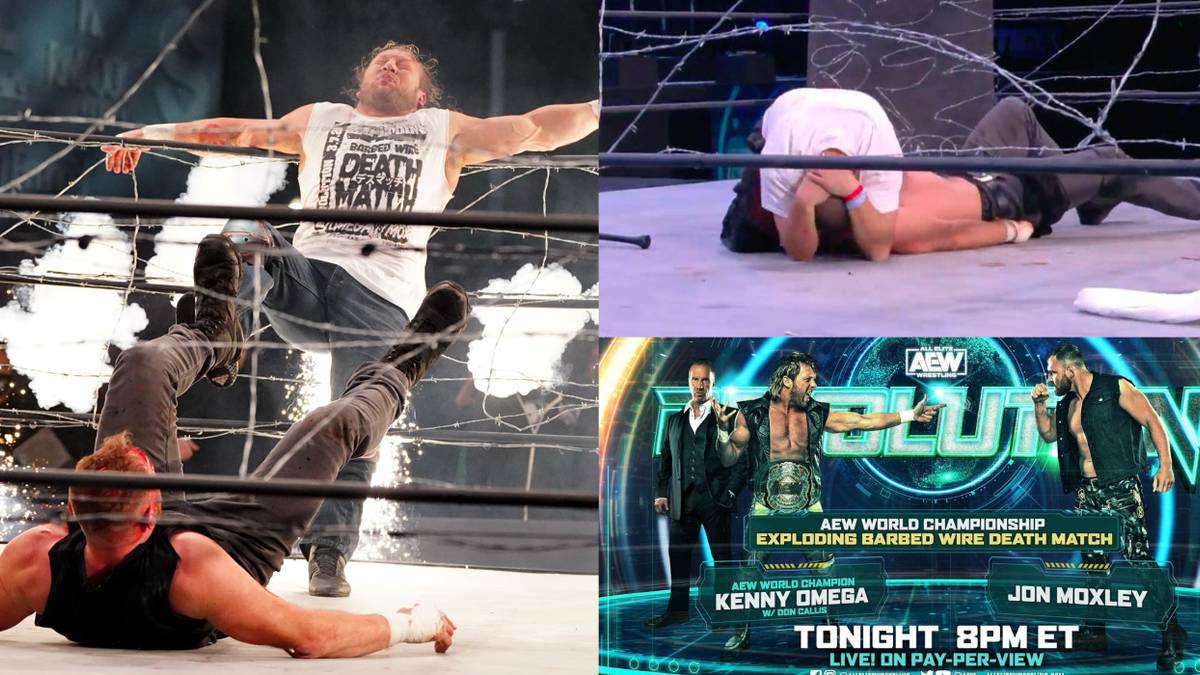 Why AEW's 1st Exploding Barbed Wire Death Match Was Such A Disaster
