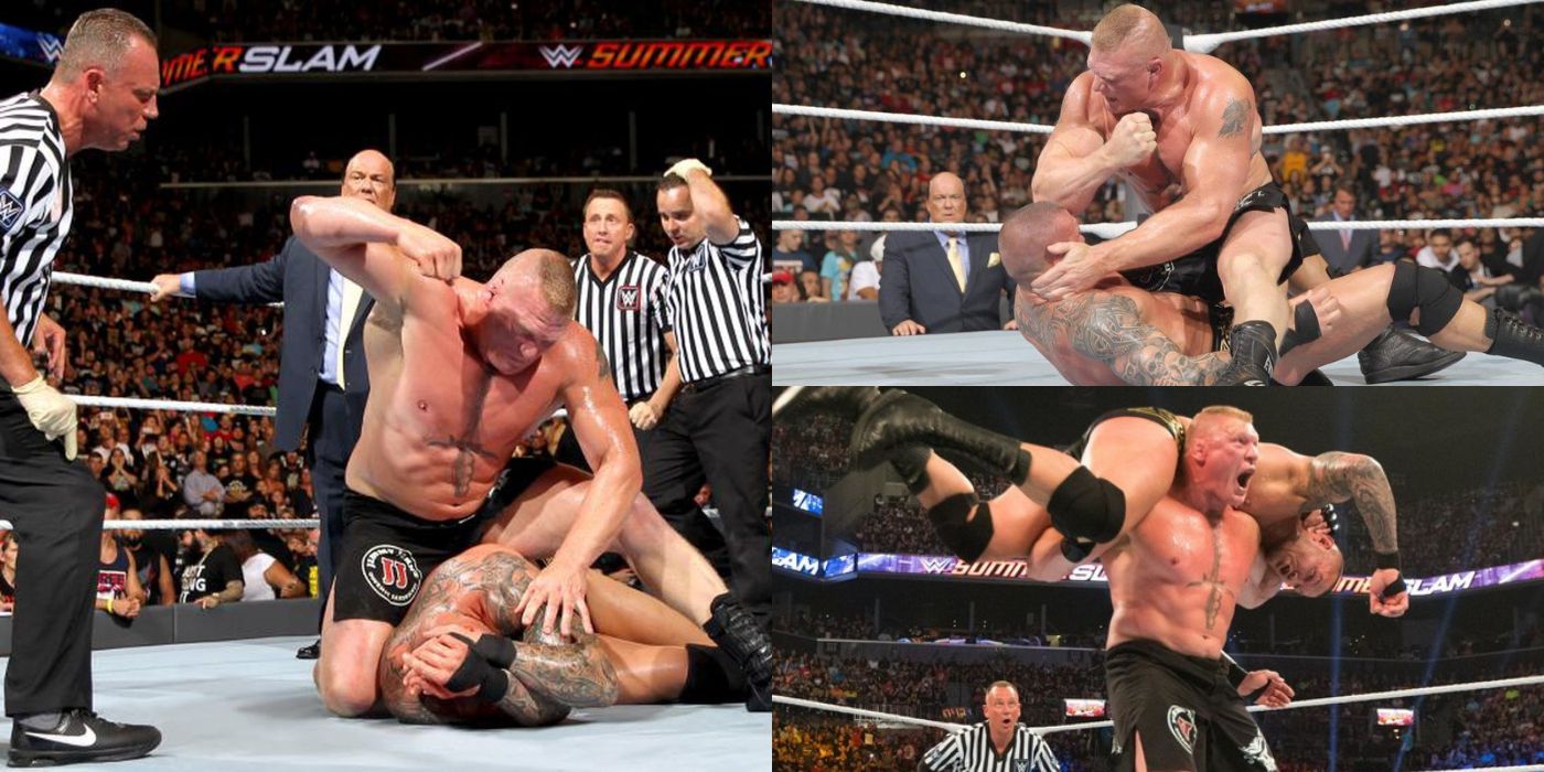 Brock Lesnar Vs. Randy Orton SummerSlam 2016