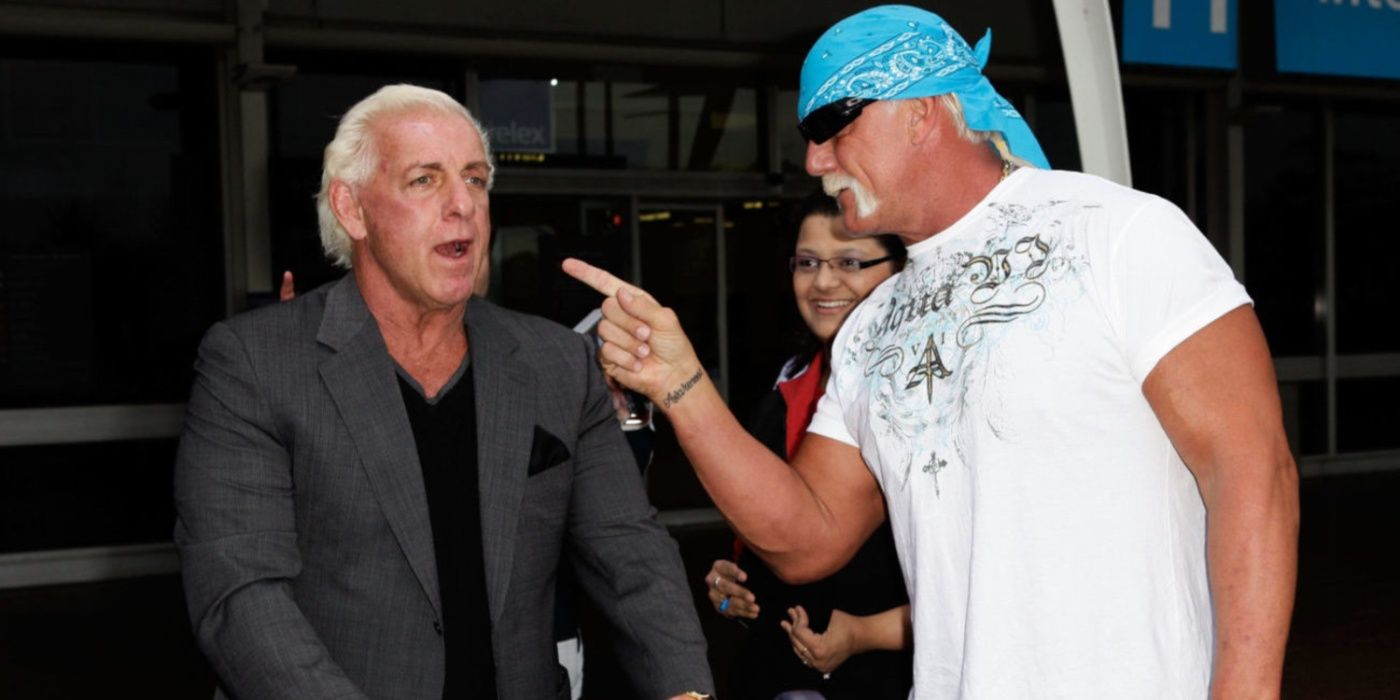 Hulk Hogan Claims Ric Flair Asked For A Six-Pack After Waking Up From ...