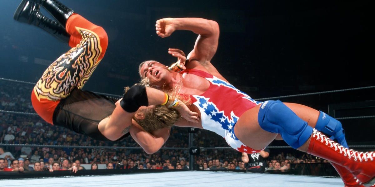 Kurt Angle v Christian King of the Ring 2001 Cropped