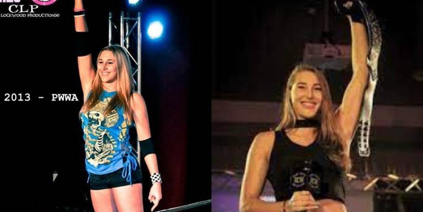 Rhea Ripley Beginning Rhea Ripley's Body Transformation In Photos