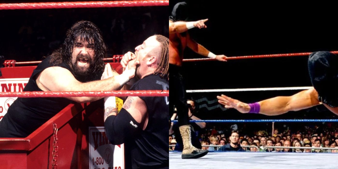 10 Forgotten WWE Gimmick Matches From The 1990s Featured Image