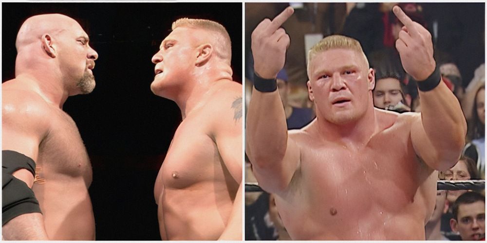 Brock Lesnar Vs Goldberg 