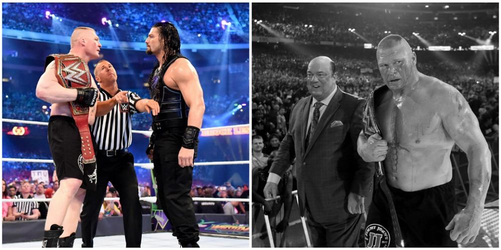 Brock Lesnar Vs Roman Reigns 