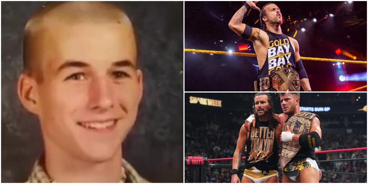 Pictures of Adam Cole over the years