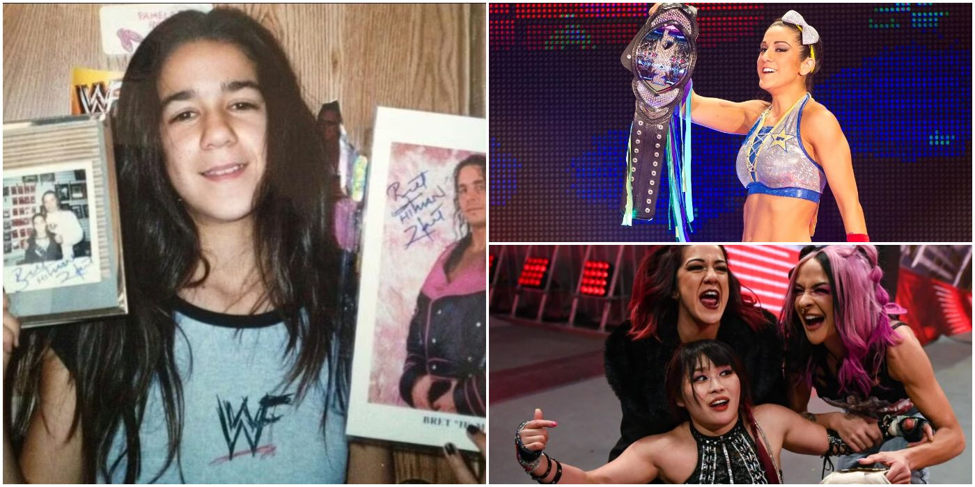 Pictures of Bayley over the years