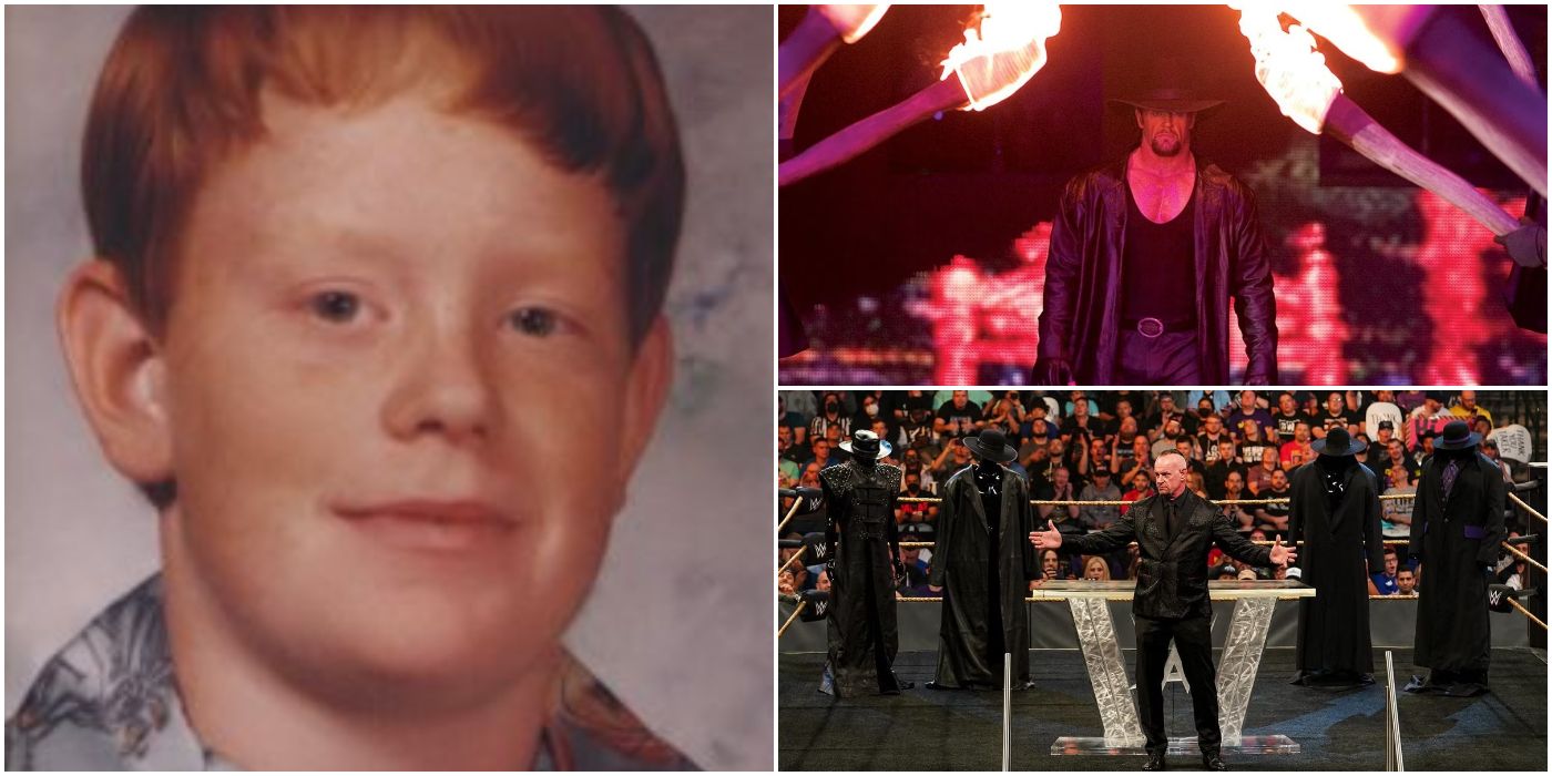 Pictures of The Undertaker over the years