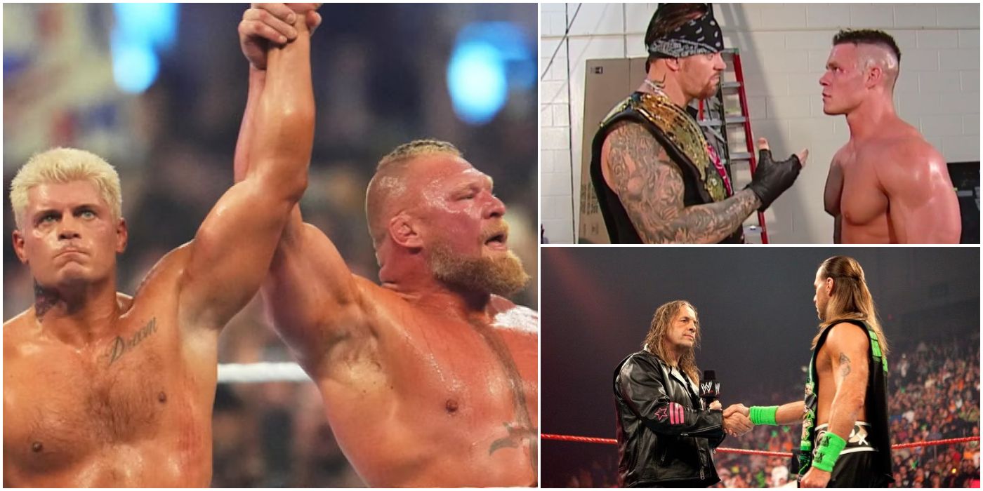 Pictures showing signs of respect in wrestling